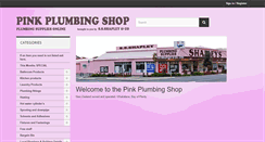 Desktop Screenshot of pinkplumbingshop.co.nz